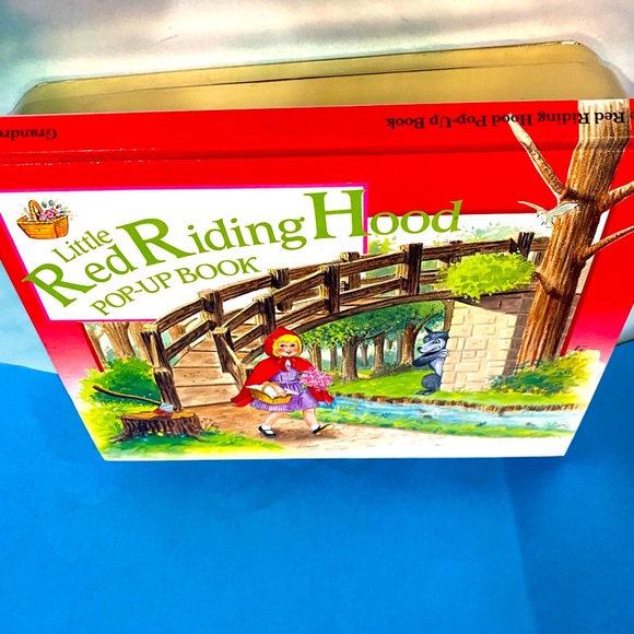 LITTLE RED RIDIND HOOD VTG 1999 PoP-UP HARDCOVER BOOK BY GRANDREAMS LIMITED - Picture 15 of 15